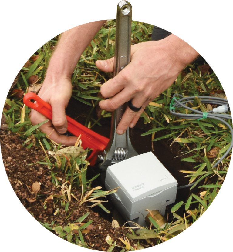water meter installation