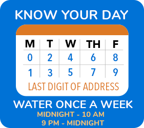 stage1 watering day schedule